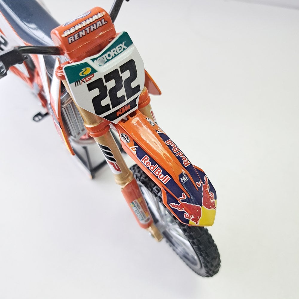 New Ray Toys - 1:10 - KTM - SXF450 19-22 - Red Bull - Cairoli #222