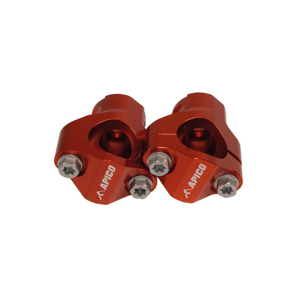 Apico - Bar Mounts - Fat Bar/28.6mm - KTM SX50/65 21-27, SX85 15-27, SX/SXF 05-16, EXC/EXCF 05-23, Husqvarna TC50/65 21-27, TC85 15-27, TC/FC 05-16, TE/FE 05-23, Gas Gas MC50-85 21-27, EC/ECF/EX/EXF 125-450 21-23, Beta RR 125-520 10-24
