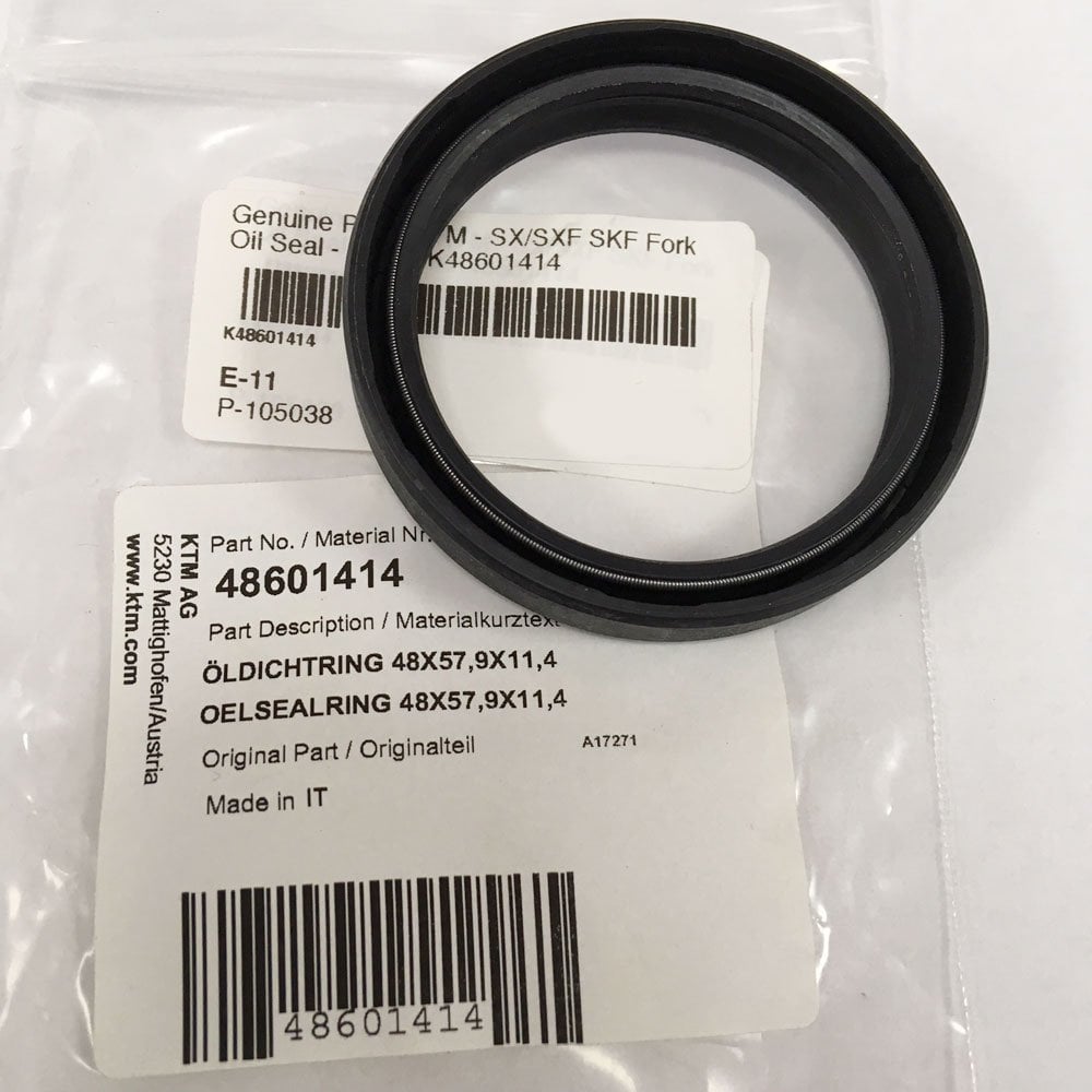 KTM Genuine Part - Fork Oil Seal, 48x57.9x11.4mm (SX/SXF/SKF) (SS:K48601414) - KS604800001000C1