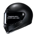 HJC (2025) Helmet - V10 (2206) Plain - Matt Black