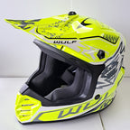 Wulfsport (MX27) Helmet - Youth - AIR-X - Fluo Yellow