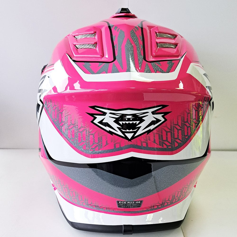 Wulfsport (MX25) Helmet - Youth - AIR-X - Fluo Pink