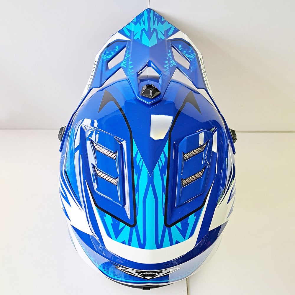 Wulfsport (MX25) Helmet - Youth - AIR-X - Blue