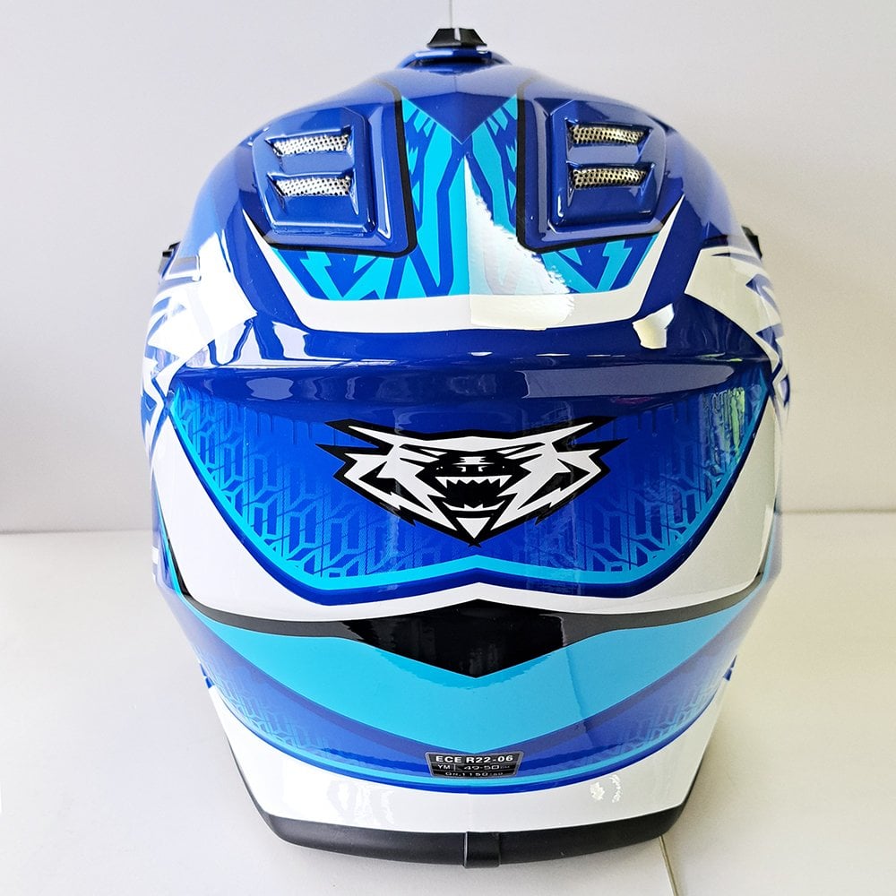 Wulfsport (MX25) Helmet - Youth - AIR-X - Blue