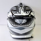 Wulfsport Youth AIR-X MX Helmet (Black/White)