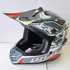 Wulfsport (MX27) Helmet - Youth - AIR-X - Grey/Orange