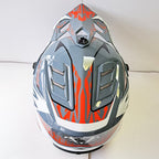 Wulfsport (MX27) Helmet - Youth - AIR-X - Grey/Orange
