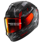 Shark (2025) Helmet - Ridill 2 Molokai - Black/Anthracite/Red (Matte)