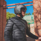 LS2 Motorcycle Open Face  Helmet - OF601 BOB II (Matt Carbon)