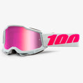 100% MX | MTB Youth Goggles - Accuri-2 (KEETZ) Pink Iridium Lens
