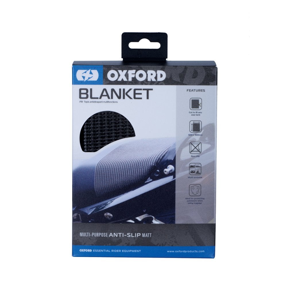 Oxford Anti Slip Blanket - Black (OX653)
