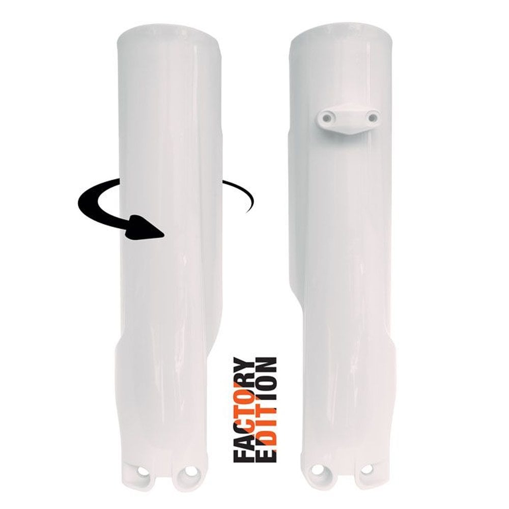 RaceTech - Fork Guards - FULL-WRAP - KTM SX/SXF 125-450 23-27, EXC/EXCF 125-500 24-27, Husqvarna TC/FC 125-450 23-27, TE/FE 125-501 24-27