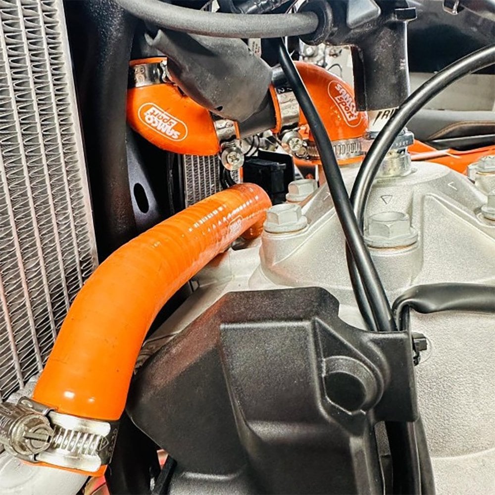 Samco - Radiator Hose Kit - KTM SX250/300 23-25, EXC250/300 24-25, XC250/300 23-25, XC-W250/300 24-25, Husqvarna TC250 23-25, TE150-300 24-25, TX300 23-25, Gas Gas MC250 24-25, EC250/300 24-25, EX250/300 24-25