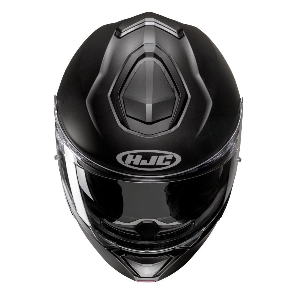 HJC Motorcycle Flip Up Helmet - I91 Plain (Matt Black)