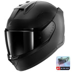 Shark D-Skwal 3 Dark Shadow Helmet (Matt Black)