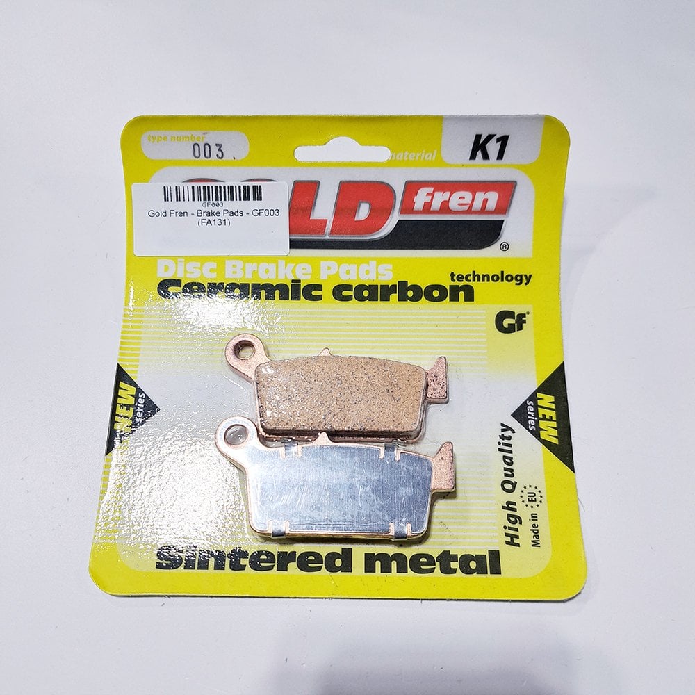 Gold Fren - Brake Pads - GF003 (FA131)