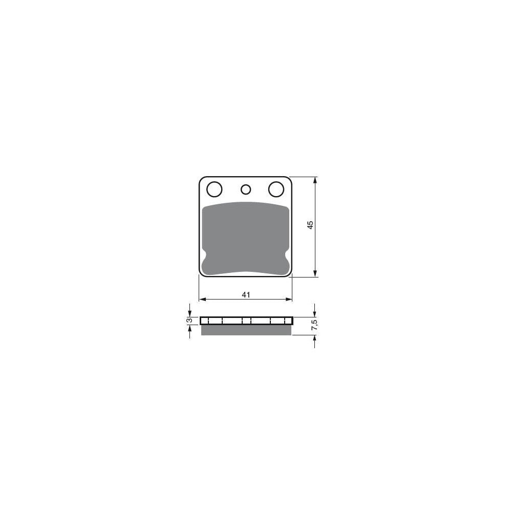 Gold Fren - Brake Pads - GF144 (FA054)