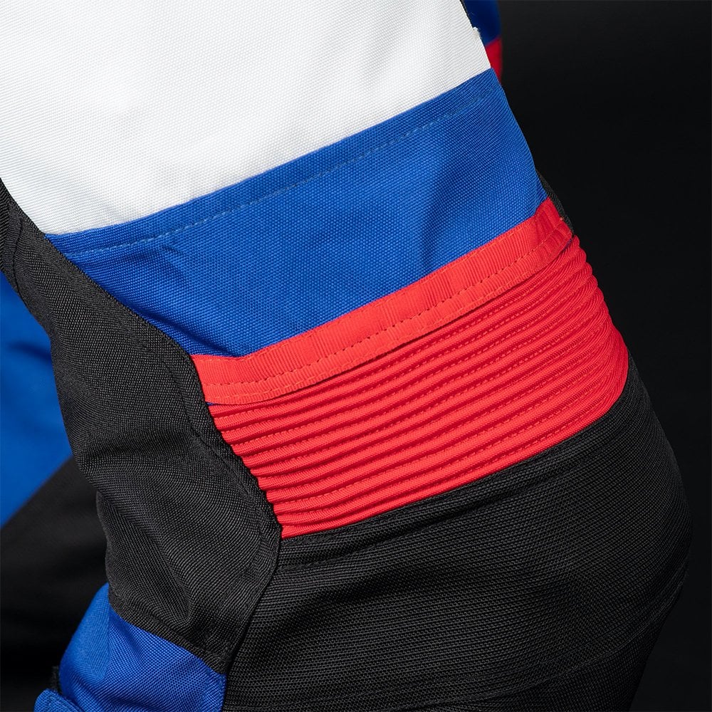 Oxford (SALE) Motorcycle Textile Pant - Rockland (Arctic/Black/Red) *Regular Leg*