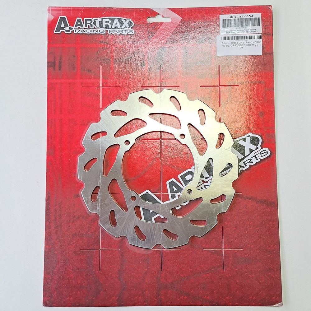 Artrax - Brake Disc (Rear) - CR80 96-02, CR85 03-07, CRF150 07-26