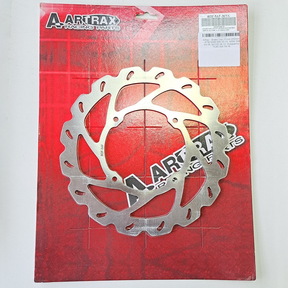Artrax - Brake Disc (Front 220mm) - KTM SX85 BW 03-12, SX85 SW 03-16, SX105 04-12, Husqvarna TC85 SW 14-16