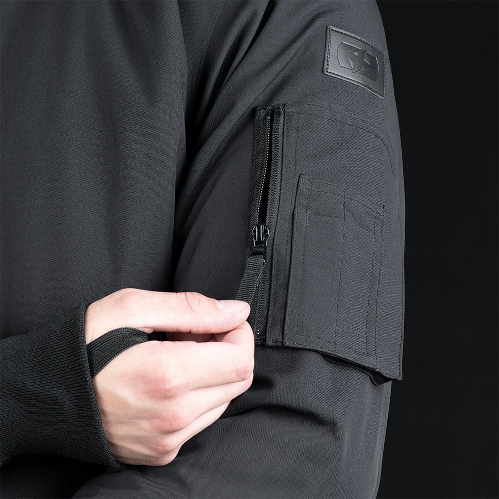 Oxford (2025) Jacket - Bomber D2D Laminate (Black)