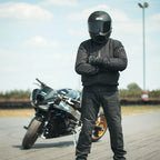 Oxford Bomber D2D Laminate Jacket (Black)