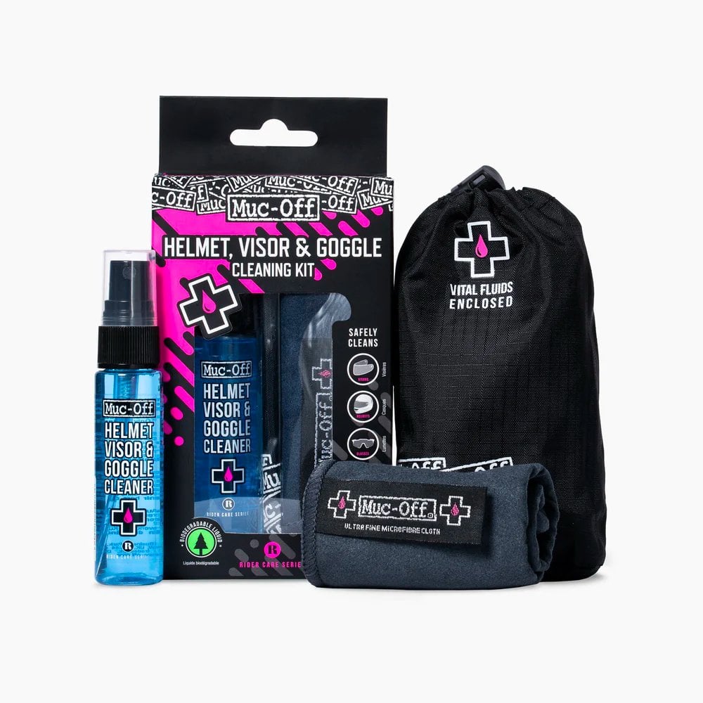 Muc-Off - Helmet & Visor - Visor, Lens & Goggle Cleaning Kit V2 (M20802)