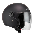 NZI Ville Open Face Helmet (Matt Black)