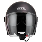 NZI Ville Open Face Helmet (Matt Black)