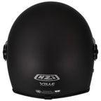 NZI Ville Open Face Helmet (Matt Black)