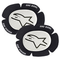 Alpinestars (Spares) Knee Slider - GP Sport Evo (White/Black)