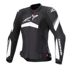 Alpinestars Women's T-GP Plus R V4 Textile Jacket (Black/White)