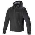 Alpinestars MoFlow Air Tech Motorcycle Hoodie Urban Vented Jacket (Black/Black)