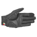 Alpinestars Dyno Motorcycle Classic Short Leather Gloves (Black/Black)