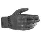 Alpinestars Women's Dyno Motorcycle Leather Gloves (Black/Black)