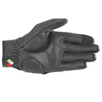 Alpinestars Women's Dyno Motorcycle Leather Gloves (Black/Black)