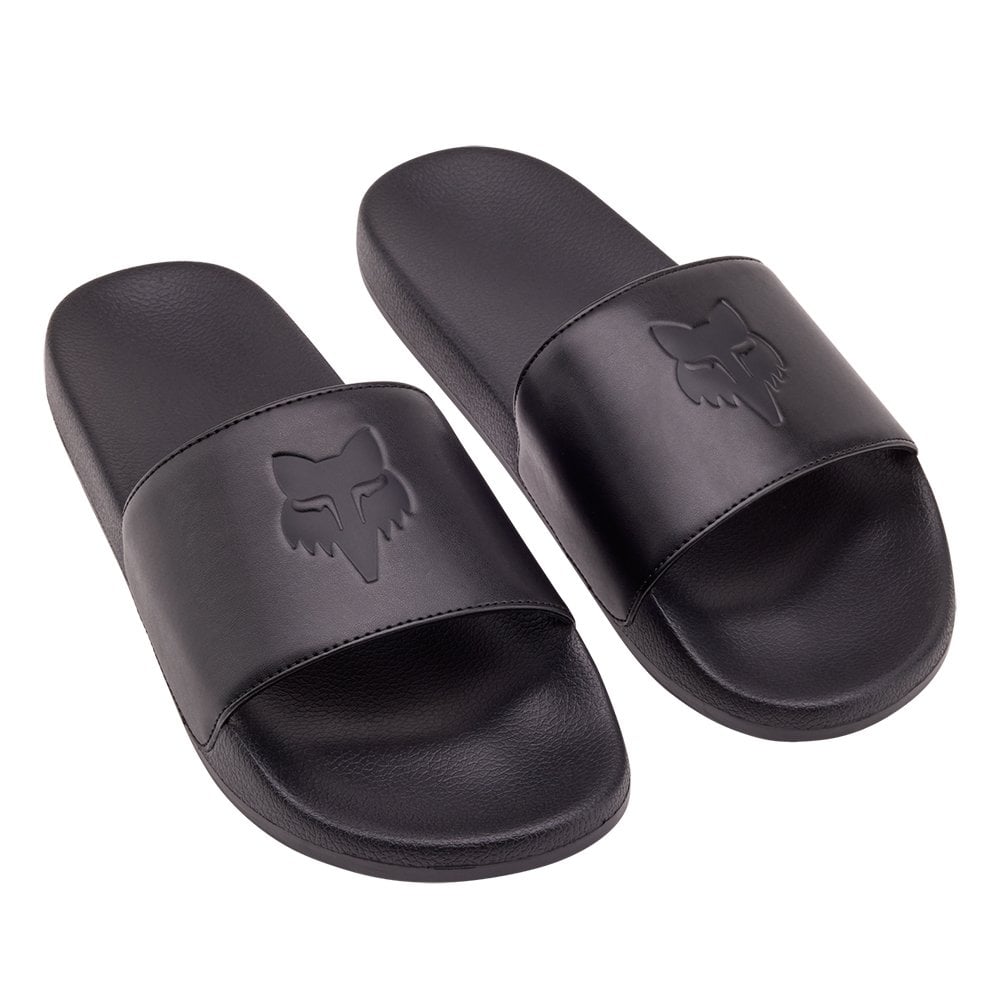 FOX Racing Mens Sliders - FOX HEAD (Black)