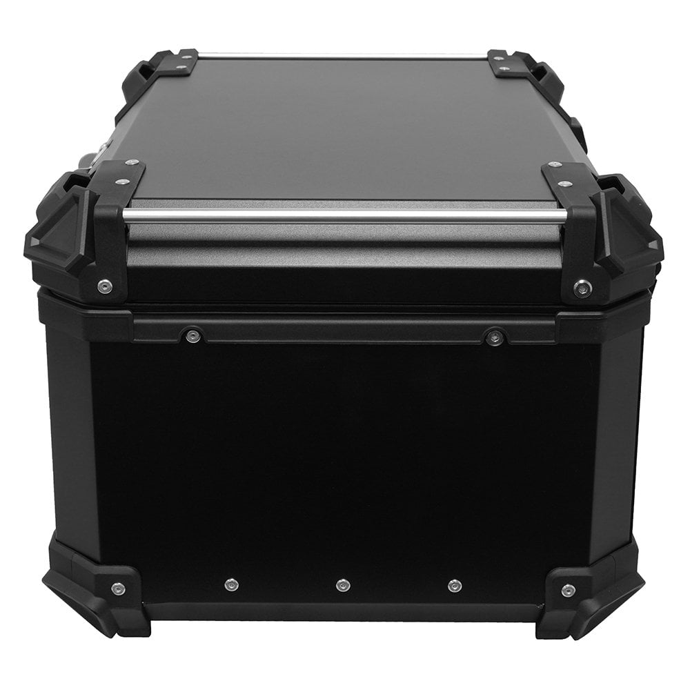 Bike It - Luggage - Aluminium Top Box 65L - Black (With Fitting Plate)