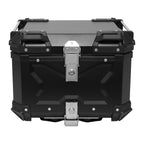 Bike It - Luggage - Aluminium Top Box 45L - Black (With Fitting Plate)