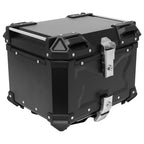 Bike It - Luggage - Aluminium Top Box 45L - Black (With Fitting Plate)