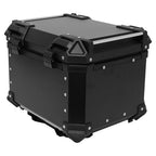 Bike It - Luggage - Aluminium Top Box 45L - Black (With Fitting Plate)