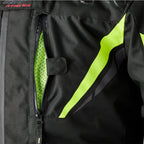 RST (SALE) Jacket, Textile - Paragon 7 CE (Black/Fluo Yellow)