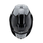 Alpinestars Supertech R10 Solid Motorcycle Race Helmet (Black Carbon Matt / Gloss)