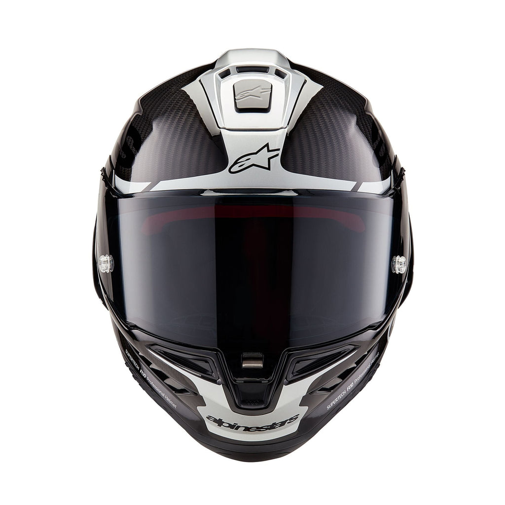 Alpinestars (2026) Helmet - Supertech R10 ELEMENT (Black/Carbon Silver/Black Gloss)