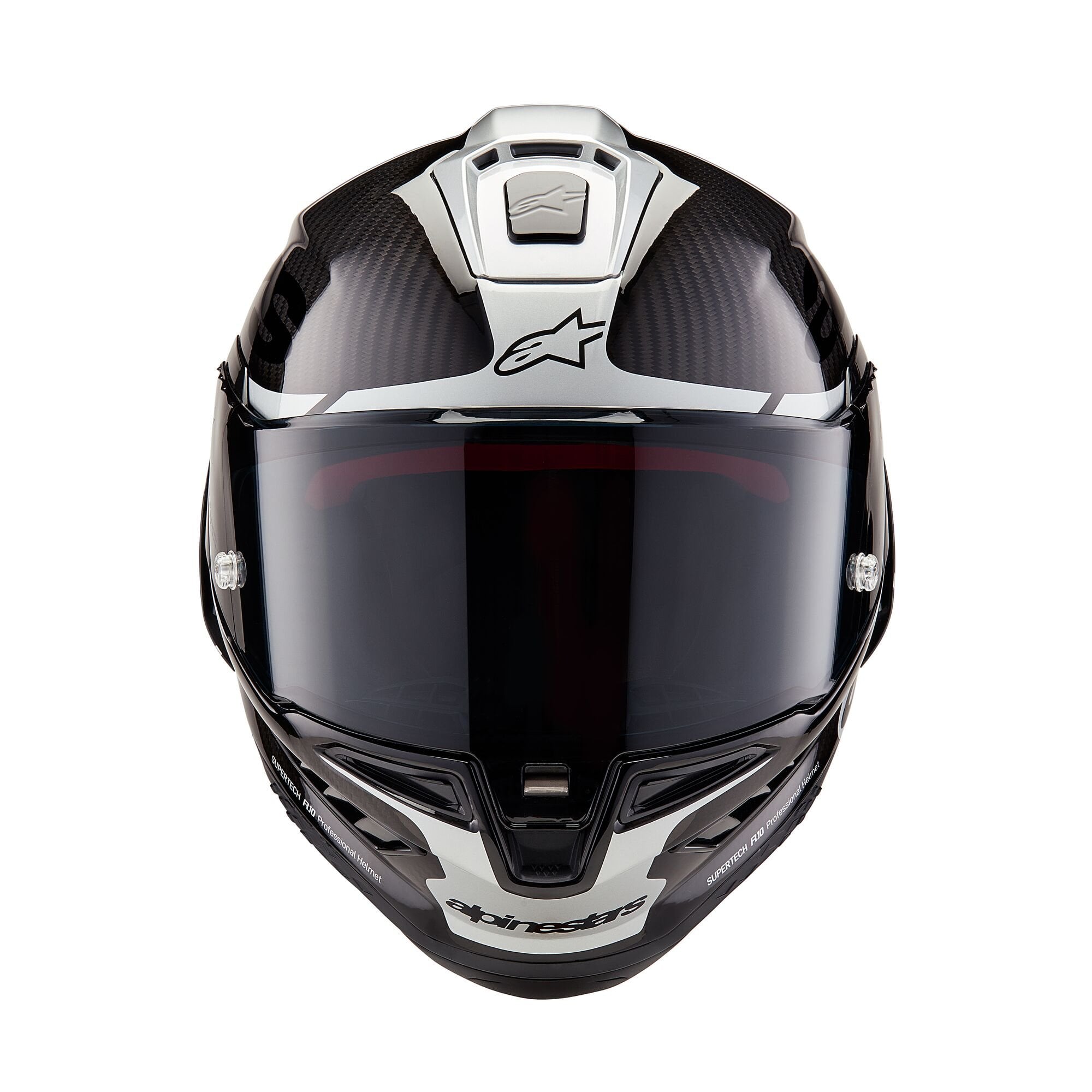 Alpinestars (2026) Helmet - Supertech R10 ELEMENT (Black/Carbon Silver/Black Gloss)