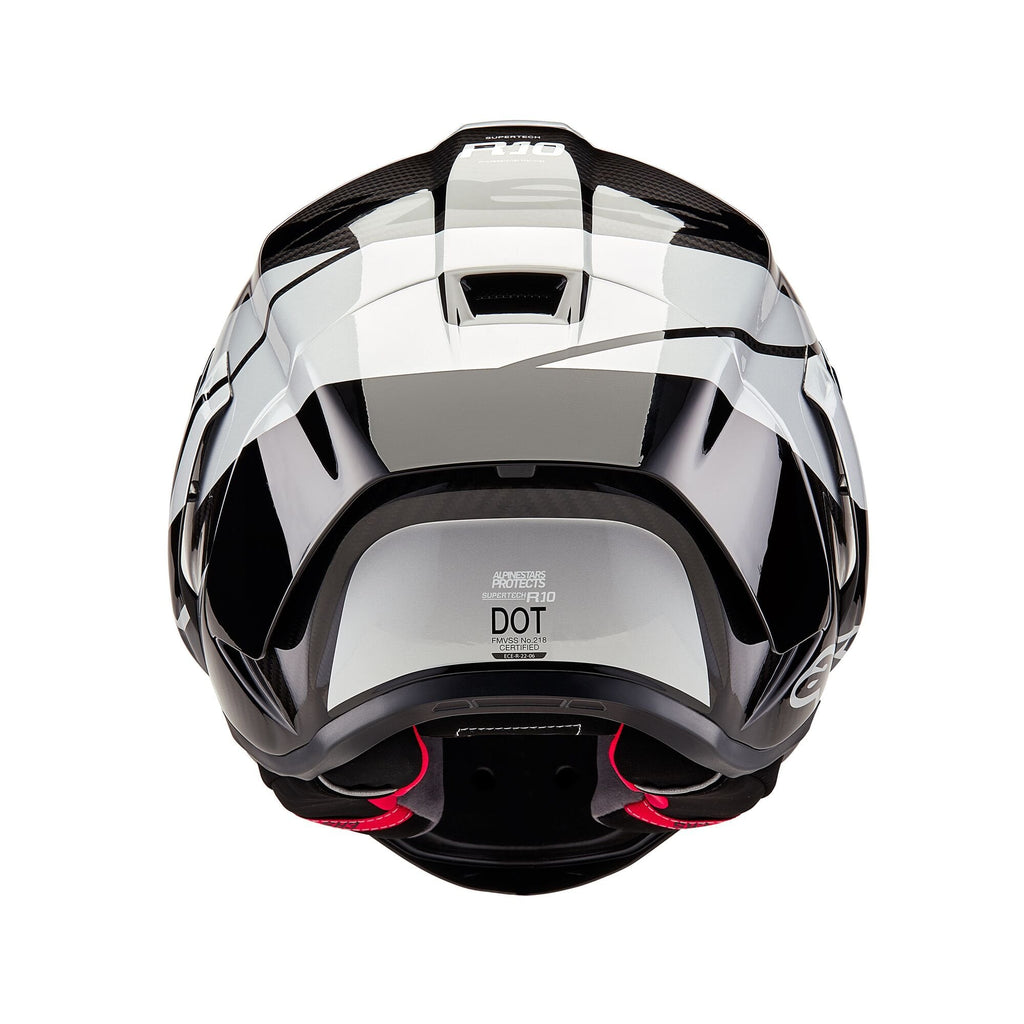Alpinestars (2026) Helmet - Supertech R10 ELEMENT (Black/Carbon Silver/Black Gloss)
