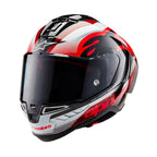 Alpinestars (2026) Helmet - Supertech R10 TEAM (Black Carbon/Red/White Gloss)