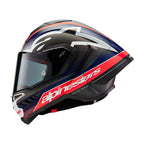 Alpinestars (2026) Helmet - Supertech R10 TEAM (Black Carbon/Red/Dark Blue Matt)