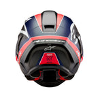Alpinestars (2026) Helmet - Supertech R10 TEAM (Black Carbon/Red/Dark Blue Matt)