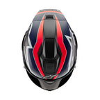 Alpinestars (2026) Helmet - Supertech R10 TEAM (Black Carbon/Red/Dark Blue Matt)